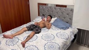 My Shy Stepsister Catches Me Masturbating And Wants Me To Fuck Her Really Hard Until She Cums. I Cum On Top Of Her