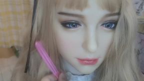 Kigurumi head shell double maid