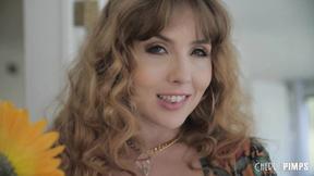 ”Big Tits Lena Paul Spreads Her Unshaved Snatch While Troy Licks Her Snatch”