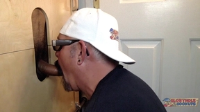 ”Sexy Latino Cums At The Gloryhole”