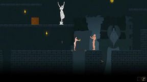 Cute StepSister having sex with men in Fapablo action ryona porn game video