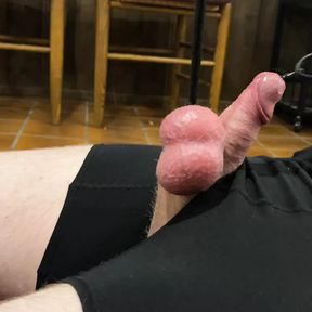 Ballbusting, the balls pulled up