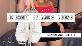 Sneaker Sniffing Freak