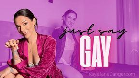 Just SAY Gay