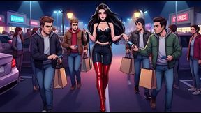 Female Domination Confessions #81B: Black Friday Leash and Loot (Animated)