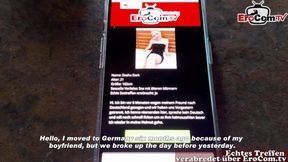 mädchen probiert date über eine deutsche sexseite