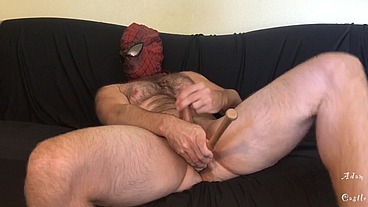 Spider-Man Bat Anal Fuck & Jerkoff 2 Cum