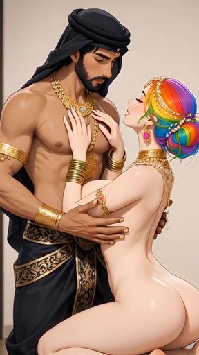 Elf Step-Mom's Magical Moon Ritual,  Forbidden Fantasy Taboo   Clip 3