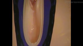 Amateur homemade naked doll fuck bare boy strip fucking masturbation toy sperm under microscope