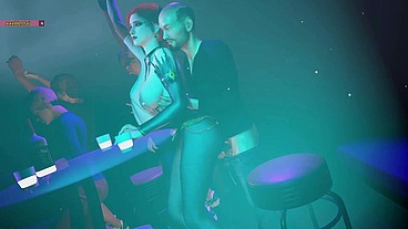 3D_Animation - Ya Fei get fuck at ngight club