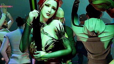 3D_Animation - Ya Fei get fuck at ngight club