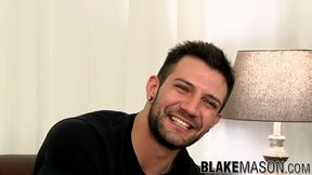 Nathan Raider fantasizes about cocks while masturbating
