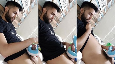 Fucking my soft dragonair pokemon plushie until I cum