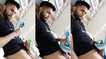 Fucking my soft dragonair pokemon plushie until I cum