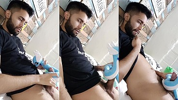 Fucking my soft dragonair pokemon plushie until I cum