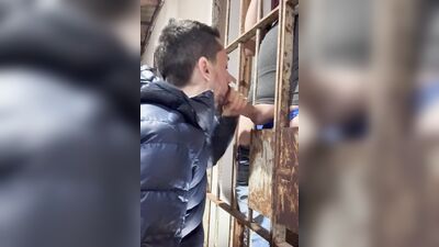 Watch this hot Latino couple get down and dirty with a huge dick and a fat load