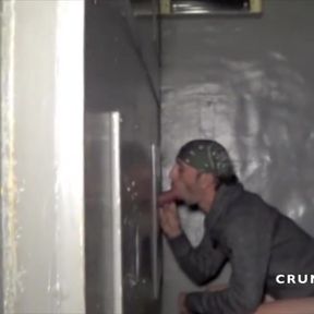 Suck straight big cock in gloryholes