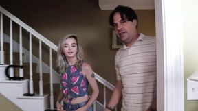 PNC2-1) Lexi Lore Anal Threesome Spit Roast Blowjob Deepthroat Oral Vibrator