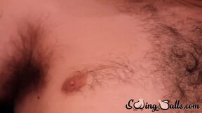 testical fetish men bouncing big balls while jerking