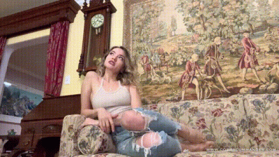 BABYSITTER JOI CUM TWICE- Post Orgasm Playjerk off instruction w countdown