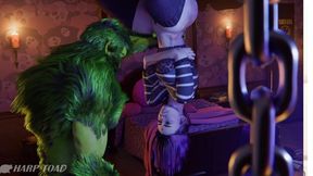 Raven wants to have a little fun with Beast boy