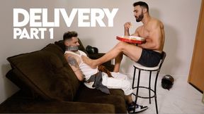 Delivery - Part 1 (1080p) Gay Bondage - Gay Domination - Foot Fetish - Muscle - BDSM