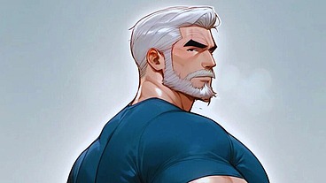 Hot old man with big ass and divorced likes to give his ass to his elderly friends