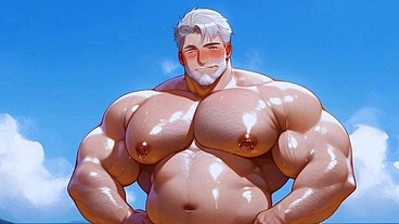 Hot old man with big ass and divorced likes to give his ass to his elderly friends