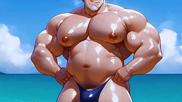Hot old man with big ass and divorced likes to give his ass to his elderly friends