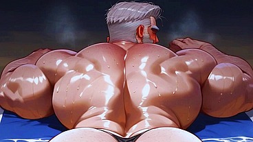Hot old man with big ass and divorced likes to give his ass to his elderly friends