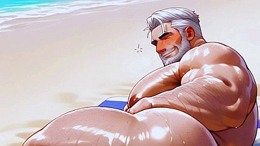 Hot old man with big ass and divorced likes to give his ass to his elderly friends