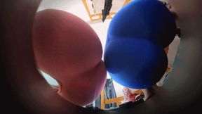 VR360 ERER LELE ANNA's big hips crush the dwarf