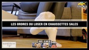 Les ordres du loser en chaussettes sales 4K