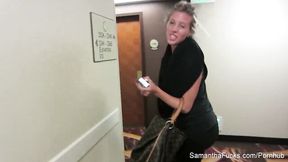 PUBA featuring Samantha Saint's wet smut