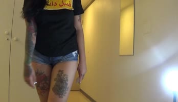 Persian Princess Bia2hal - Big Tits & Curvy Ass POV Blowjob