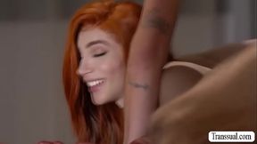 Slut ladyboy barebacked by new boyfriend