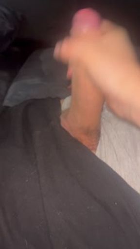 between girlfriends I jerk him off on the sofa with cumshot