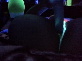 Glow in the darksome masturbation