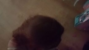 I love sucking cock while I get spit on