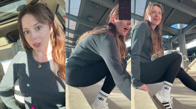 Finding A Spot At The Mall To Cum Hard | Public Orgasm | Outdoors
