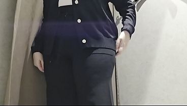 Fitting Room Secrets: Nicoletta&rsquo_s Curvy Try-On in Sheer Black Pantyhose