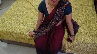 Hot Indian Desi village wife was long time to fucking with husband in clear Hindi audio
