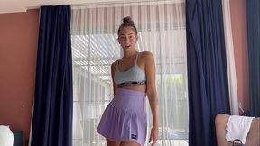 First Rough Anal for 18yo Teen Model - POV Anal Sex with creampie