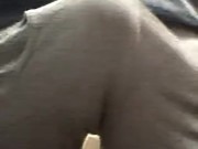 Tenting boner tease