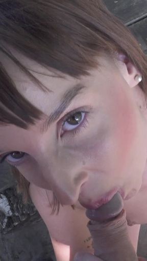 Memorable moment from &quot;GERMAN SCOUT - Outdoor Casting Anal Sex with Mature Joana Intense caught by Police&quot;
