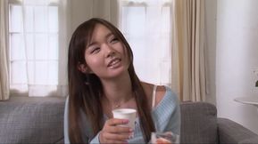 Nana Ayano Spread Wide - Deep creampie pounding from behind