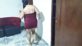 My Stepmother Gives Me a Great Blowjob in the Closet