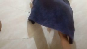 Bathing in Front of My Stepson Making Him Horny