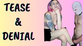 Lady Angela Locktober fail JOI games stop and go with a submissive WITH milf goddess