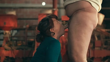 Fat daddy fuck a small transgirl in the farm